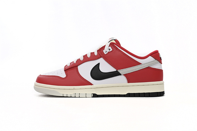 Men's Dunk Low Red/White Shoes 0400 Men's Dunk Low Red/White Shoes 0400